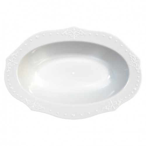Antique - 20 Elegante Weiß Dessert Schale 150ml