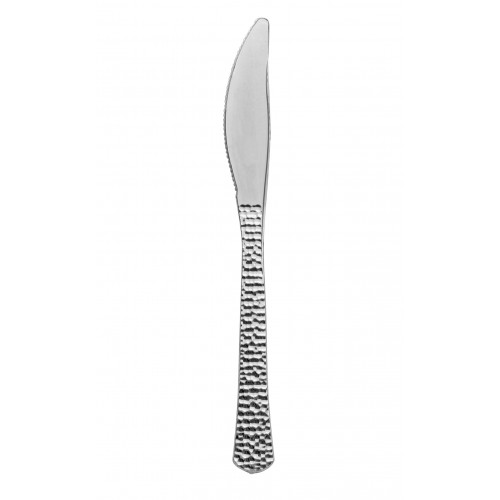 Hammered - 20 Elegante Silber Messer 