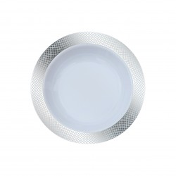 Crystal - 10 Elegante Silber Dessert Schale 150ml