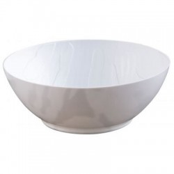 Mahogany - 10 Elegante Weiß Suppenteller 400ml