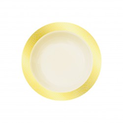 Crystal - 10 Elegante Gold Dessert Schale 150ml