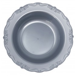 Casual - 10 Elegante Silber Suppenteller 400ml