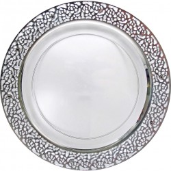 Inspiration - 10 Elegante Transparent/Silber Dessert Schale 150ml