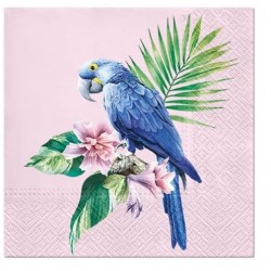 20 Servietten Exotic Parrot - 33x33cm 3-lagig